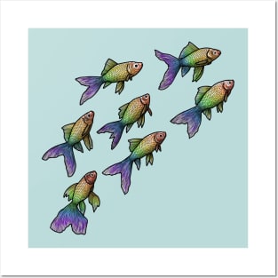 Rainbow Fish Posters and Art